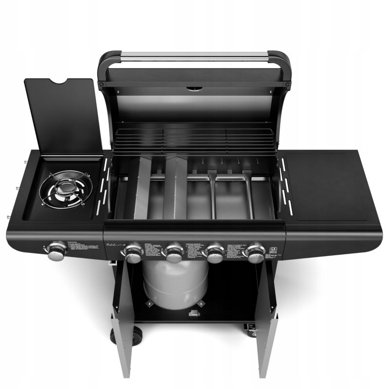Grill Gazowy Koler Relish V1 16kW czarny 1 szt.