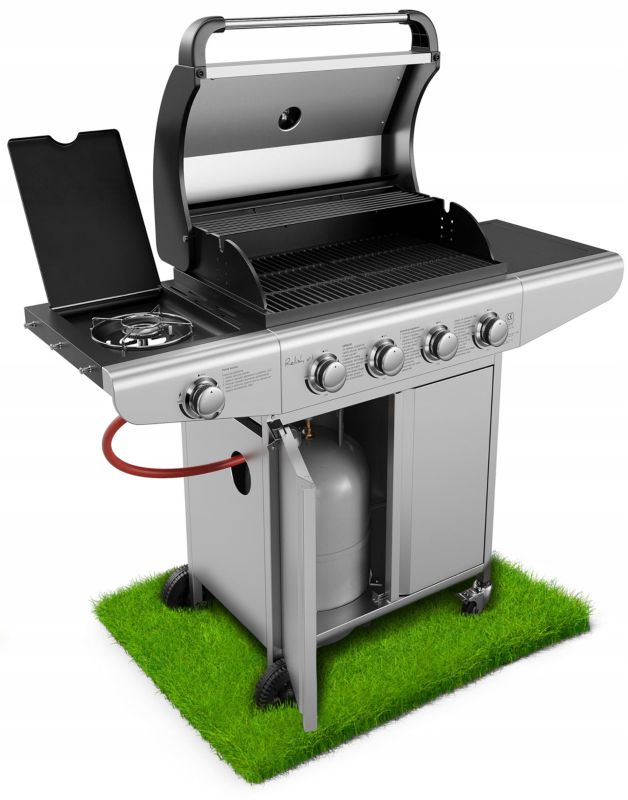 Grill Gazowy Koler Relish V1 16kW srebrny 1 szt.