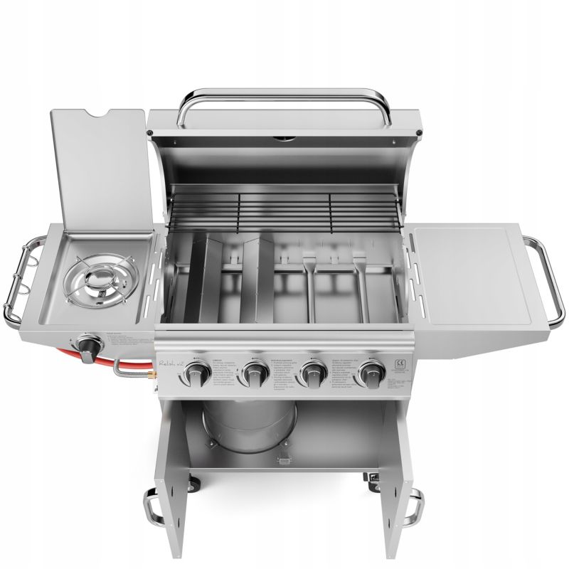 Grill Gazowy Koler Relish V2 16kW srebrny 1 szt.