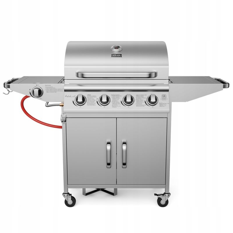 Grill Gazowy Koler Relish V2 16kW srebrny 1 szt.