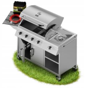 Grill Gazowy Koler Relish V3 16kW srebrny 1 szt.