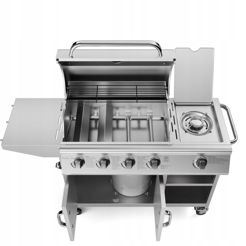 Grill Gazowy Koler Relish V3 16kW srebrny 1 szt.