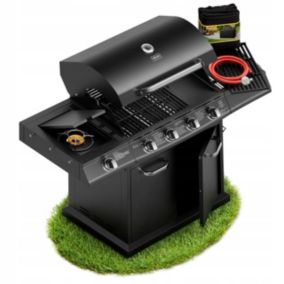 Grill Gazowy Koler Relish v4 5 palników 17,2kW - BLACK