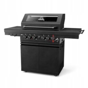 GRILL GAZOWY OGRODOWY KOLER KRONE S2 BLACK STAL NIERDZEWNA RUSZT MODUŁOWY