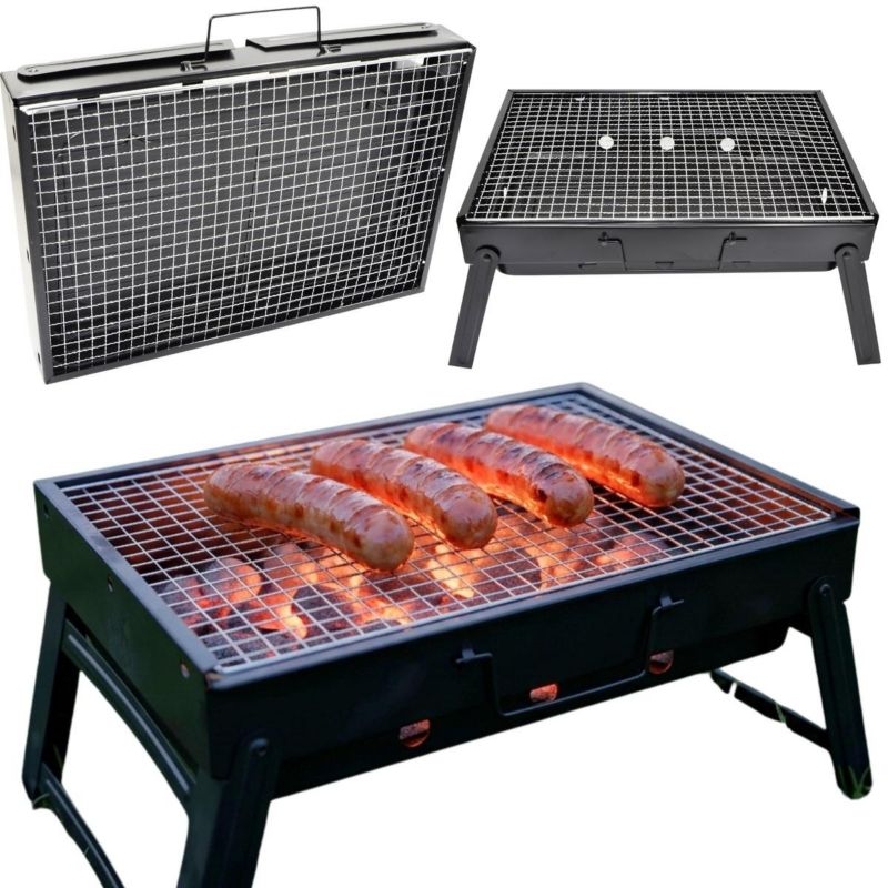 Grill Koopman ogrodowo turystyczny składany 43X29X23cm   1szt.