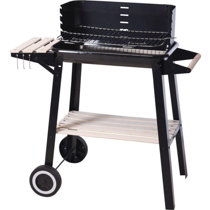 Grill Koopman  ogrodowy wózek 83X45,5X86,5cm czarny  1szt.