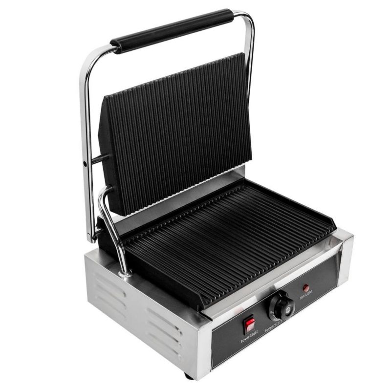 Grill Mega-M HB elektryczny kontaktowy ryflowany opiekacz 2300W 230V 1szt.