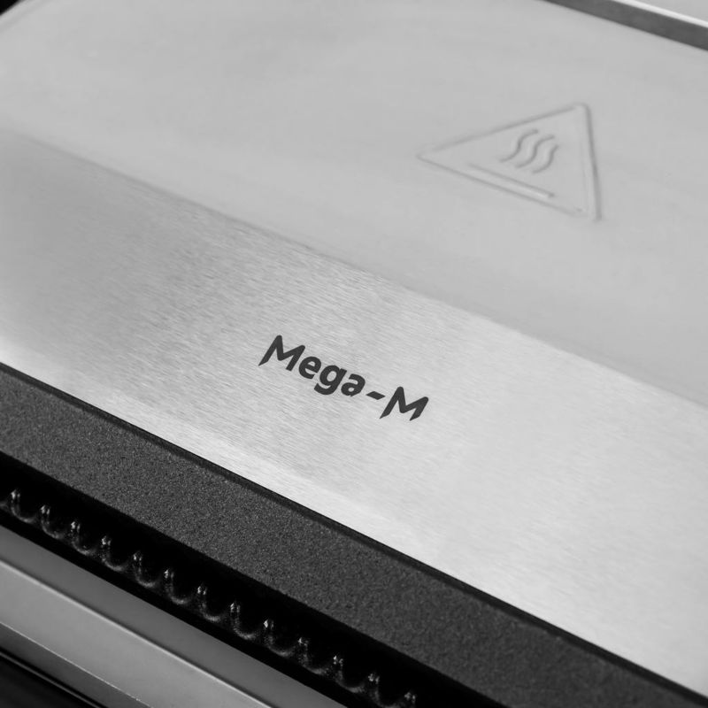 Grill Mega-M HB elektryczny kontaktowy ryflowany opiekacz 2300W 230V 1szt.