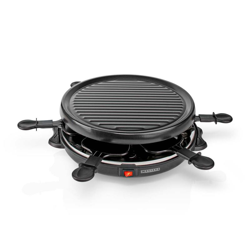 Grill raclette Melissa 16300032 800 W dla 6 osób czarny 1 szt.