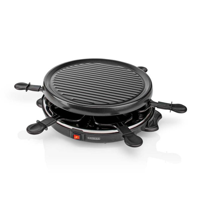 Grill raclette Melissa 16300032 800 W dla 6 osób czarny 1 szt.