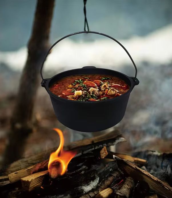 Grill trójnóg Bauhus palenisko ogrodowe węglowy wiszący regulowany 1 szt.