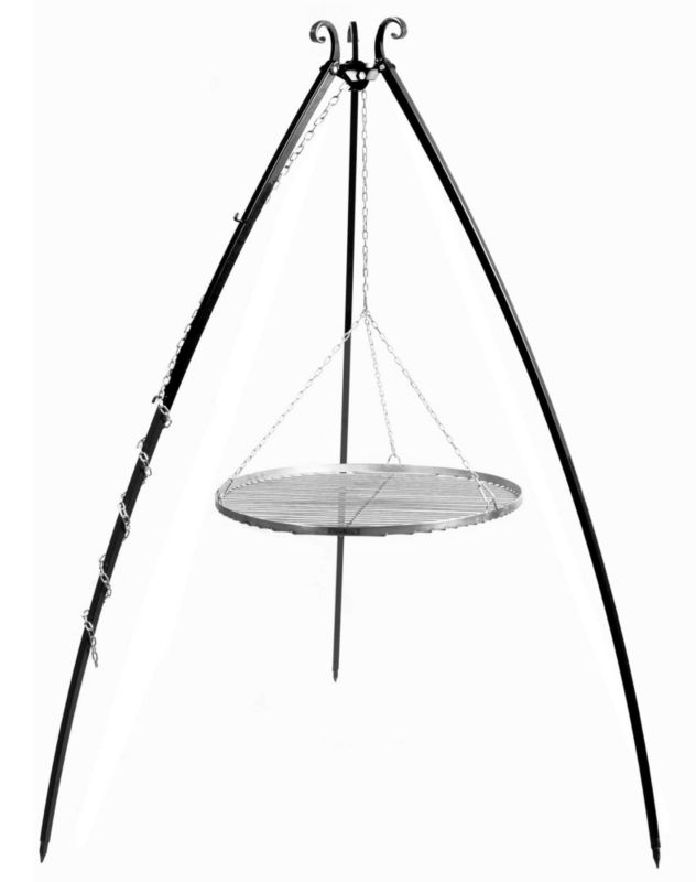 Grill TYLETEGOTU na trójnogu LARGO 70 cm czarny 1 szt