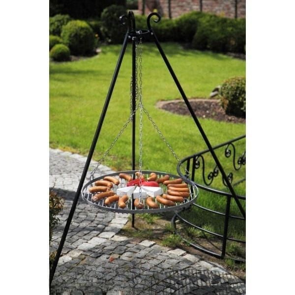Grill TYLETEGOTU na trójnogu TRIVO 70 cm czarny 1 szt