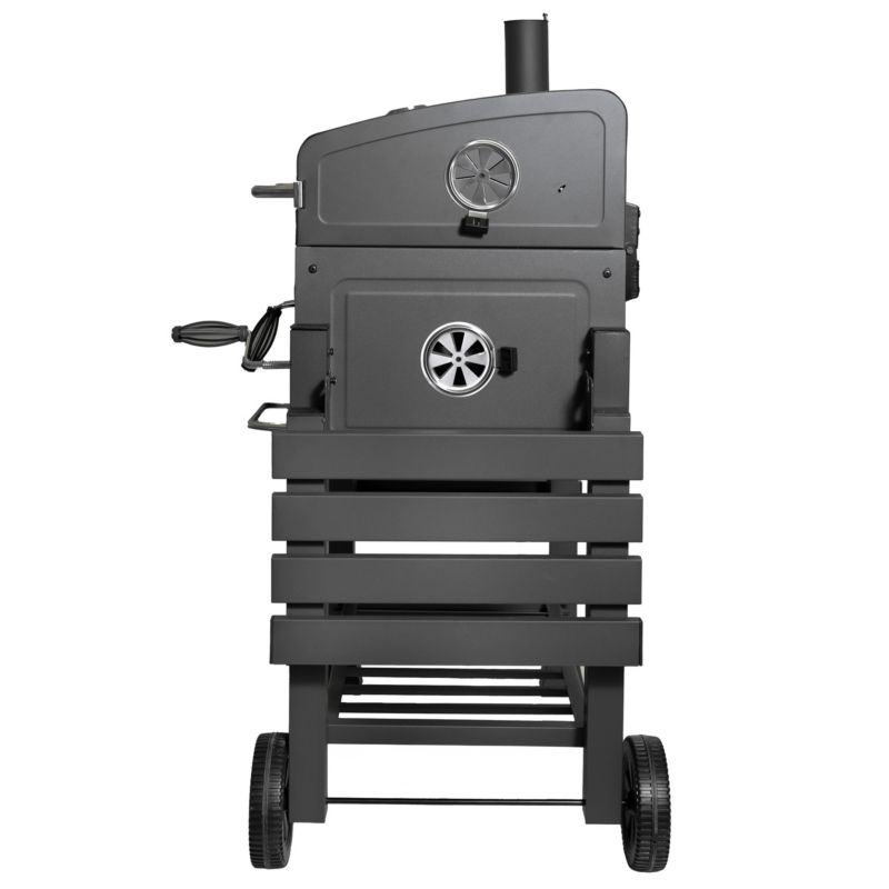 Grill węglowy Bauerkraft ogrodowy ruszt z pokrywą 1 szt.