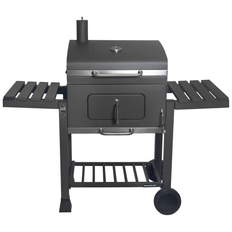 Grill węglowy Bauerkraft ogrodowy ruszt z pokrywą 1 szt.