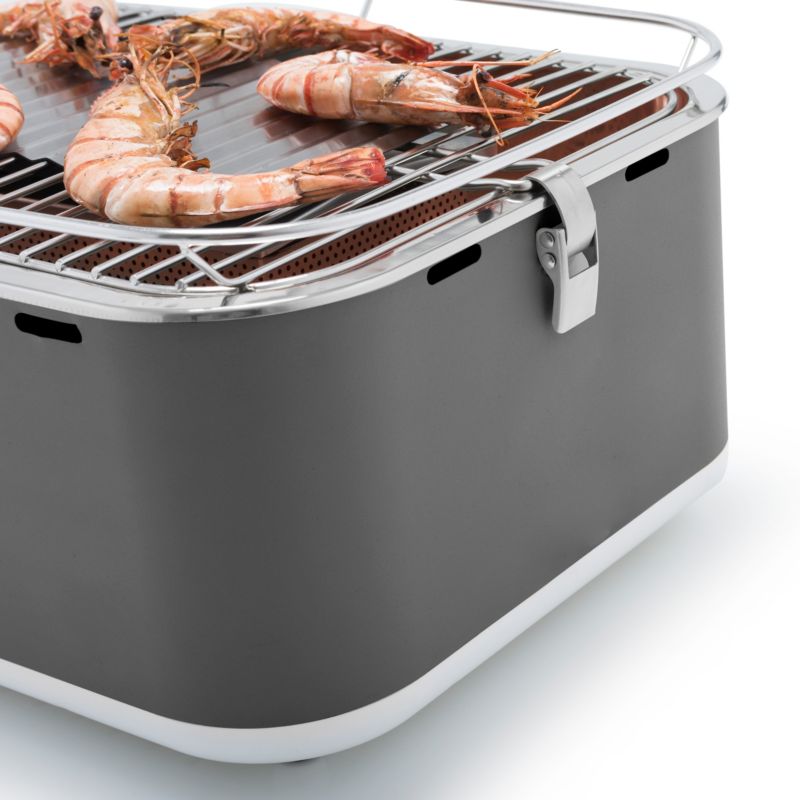 Grill węglowy bezdymny BARBECOOK CARLO URBAN turystyczny z torbą 1szt.