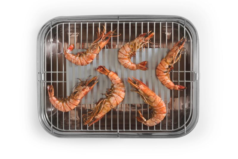 Grill węglowy bezdymny BARBECOOK CARLO URBAN turystyczny z torbą 1szt.