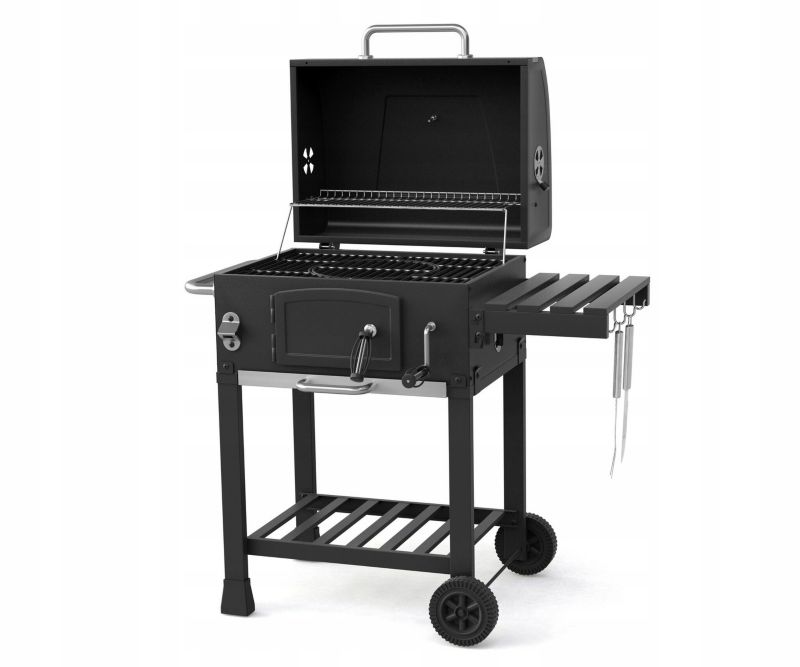 Grill węglowy El Fuego CALGARY żeliwny ruszt 1 szt.