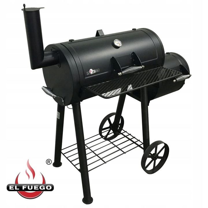 Grill węglowy EL FUEGO Edmonton z wędzarnią 1szt