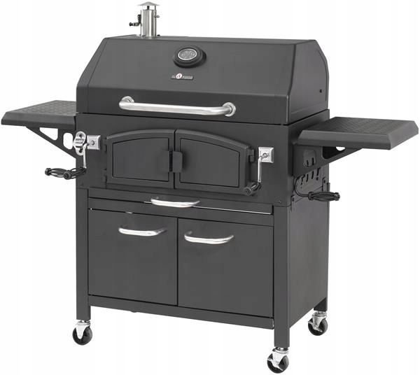 Grill węglowy EL FUEGO GRAND ONTARIO solidny żeliwne ruszta 1szt.