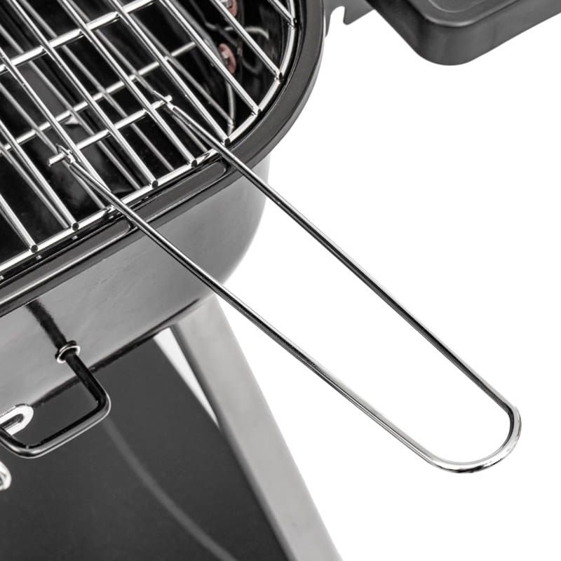 Grill Węglowy Mirpol 2593,5 cm2 Prostokątny Pokrywa z Regulacją Powietrza, Czarny 1 szt.