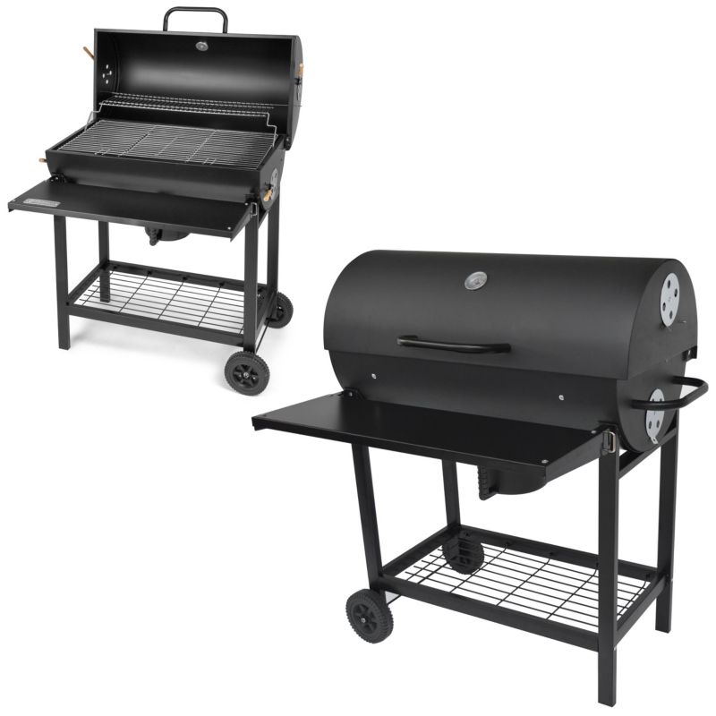 Grill Węglowy Ogrodowy Fieldmann Fzg1007 Termometr Półka 1Szt