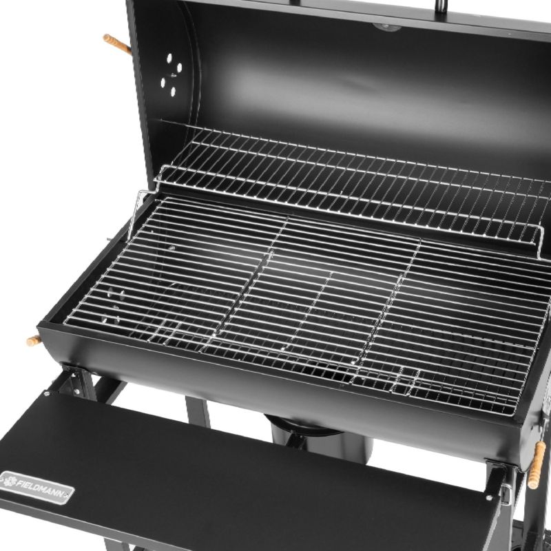 Grill Węglowy Ogrodowy Fieldmann Fzg1007 Termometr Półka 1Szt