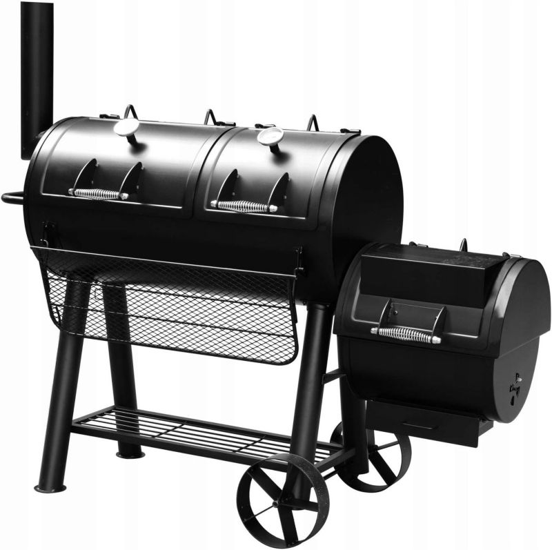 Grill węglowy z funkcją wędzarnii El Fuego MINNESOTA 1szt