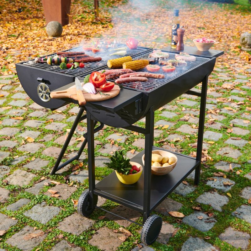 Grill węglowy dwustronny Stockton