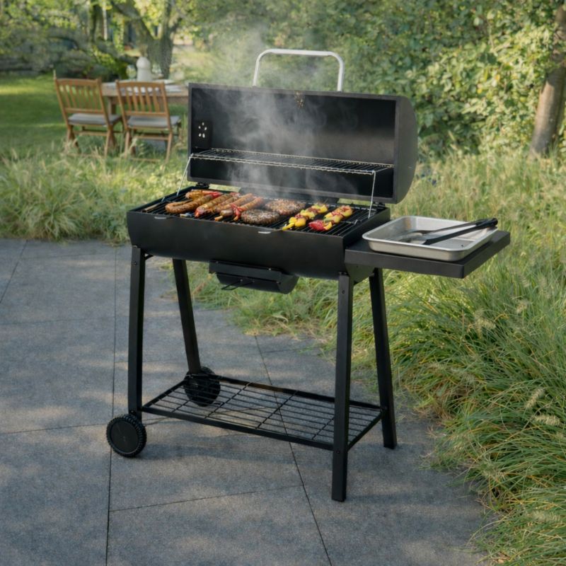 Grill węglowy Natrona 100 x 59,5 x 95 cm