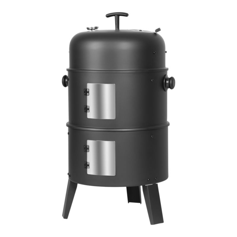 Grill węglowy z wędzarnią