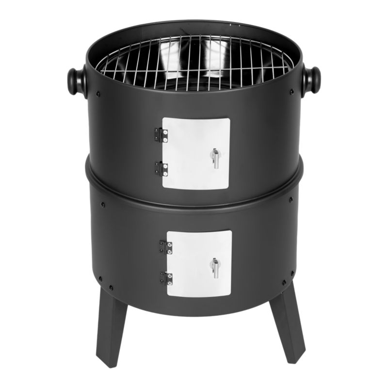 Grill węglowy z wędzarnią