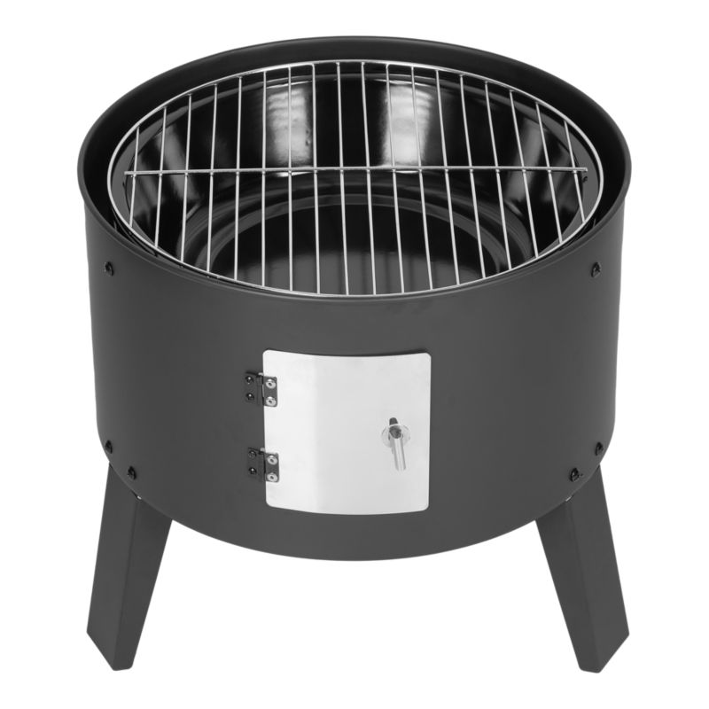 Grill węglowy z wędzarnią