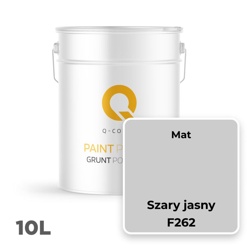 Grunt pod Farbę Elewacyjną Q-Cover Szary jasny F262 10L