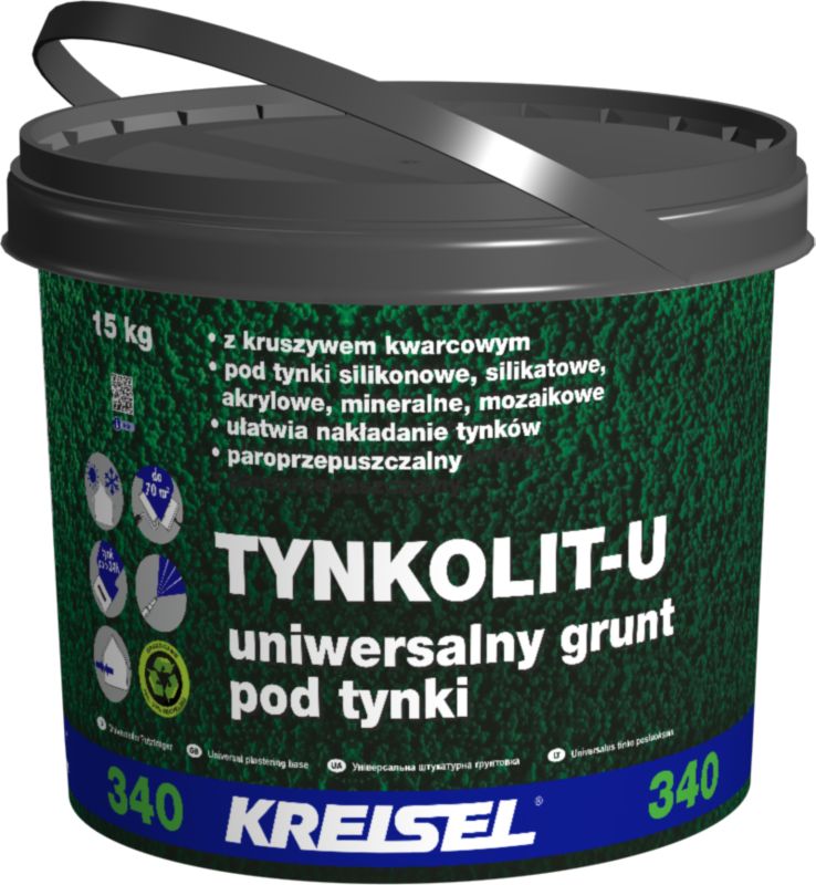 Grunt pod tynki Kreisel Tynkolit-U 15 kg
