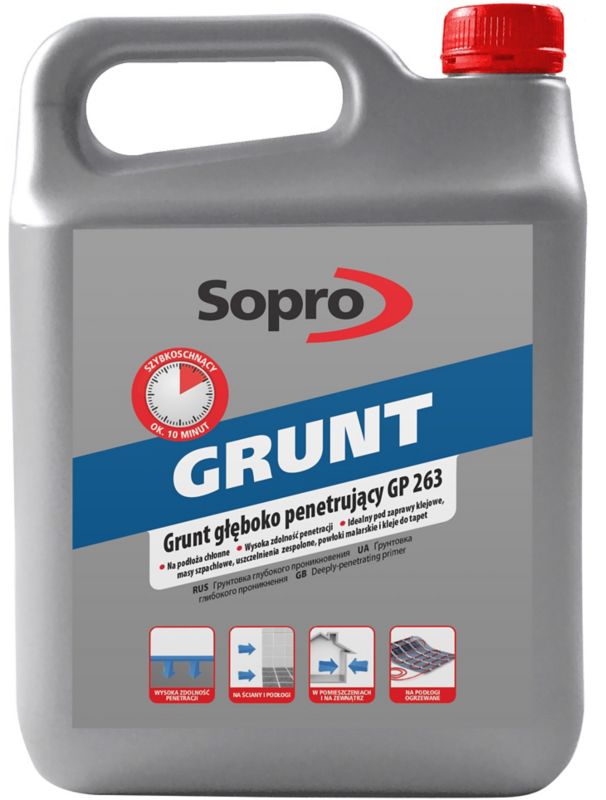 Grunt szybkoschnący Sopro GP263 4 kg