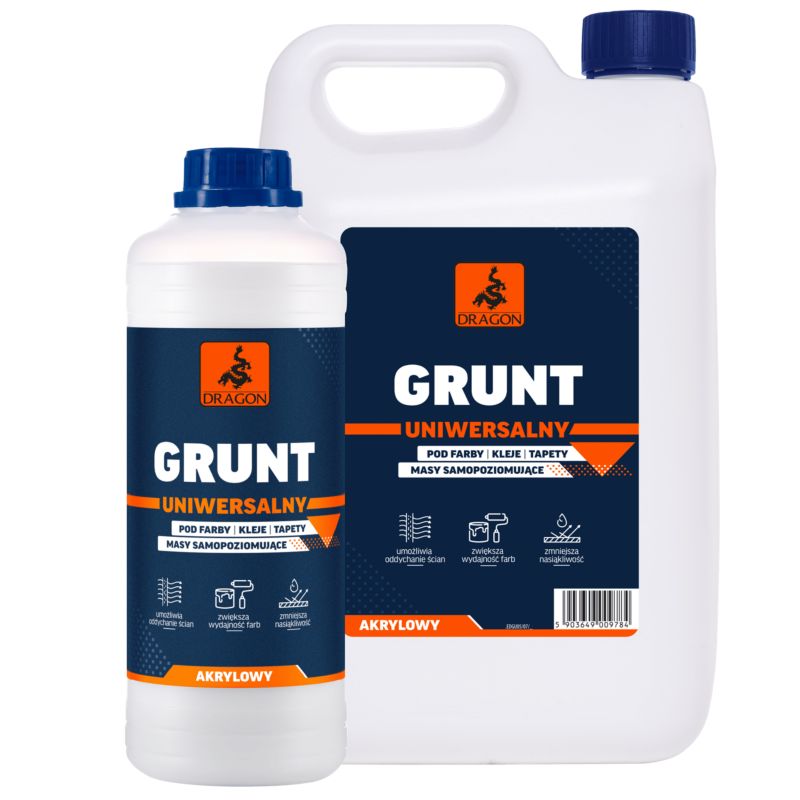 Grunt uniwersalny akrylowy DRAGON 5L