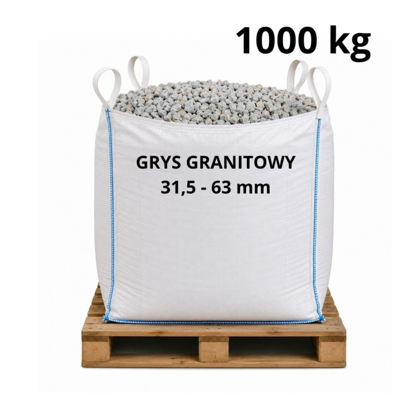 Grys Granitowy Terra Feniks 31,5-63 mm 1000 kg w big bagu 1 szt.