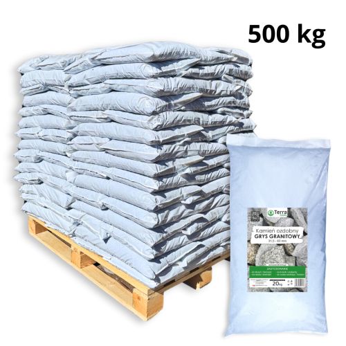 GRYS GRANITOWY TERRA Feniks 31,5-63 MM 500 kg (25 x 20 kg)