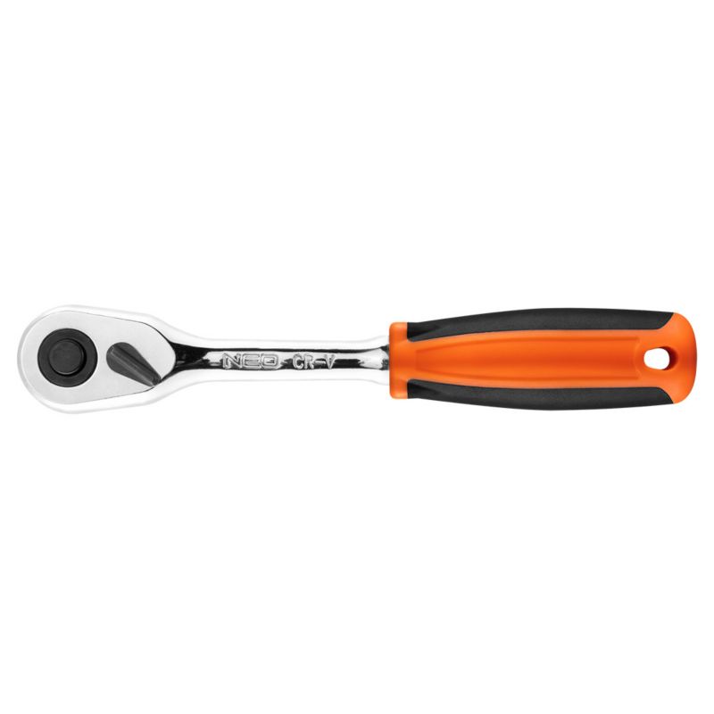 Grzechotka NEO TOOLS  1/4", 45 zębów , prosta, 155mm 1 szt