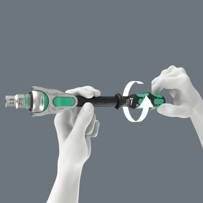 Grzechotka Wera Zyklop Speed 1/2" w zestawie metrycznym, 28 części, 05004076001, 1szt.