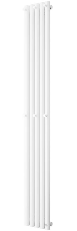 Grzejnik łazienkowy dekoracyjny Instal Projekt Hengo 120 x 4 cm pionowy biały mat 1 szt.
