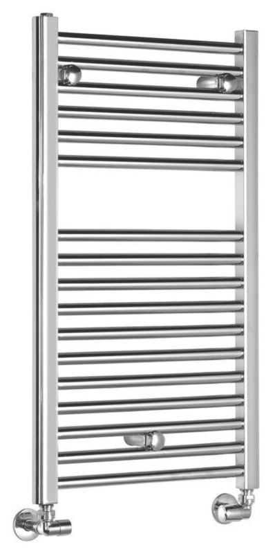 Grzejnik łazienkowy drabinkowy Aqualine 803 x 450 mm chrom stalowy Alya 1 szt.