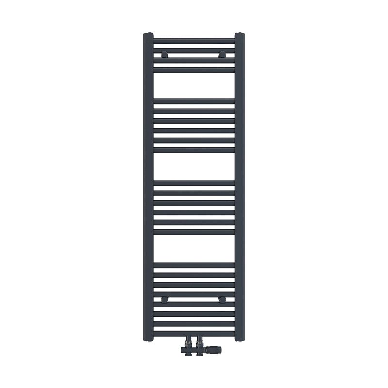 Grzejnik łazienkowy drabinkowy EMKE antracytowy 1200 x 400 mm 427 W  1 szt.