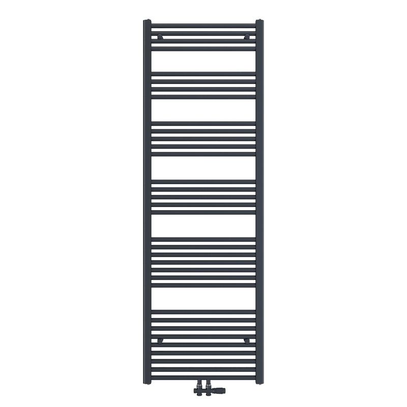 Grzejnik łazienkowy drabinkowy EMKE antracytowy 1800 x 600 mm 860 W  1 szt.