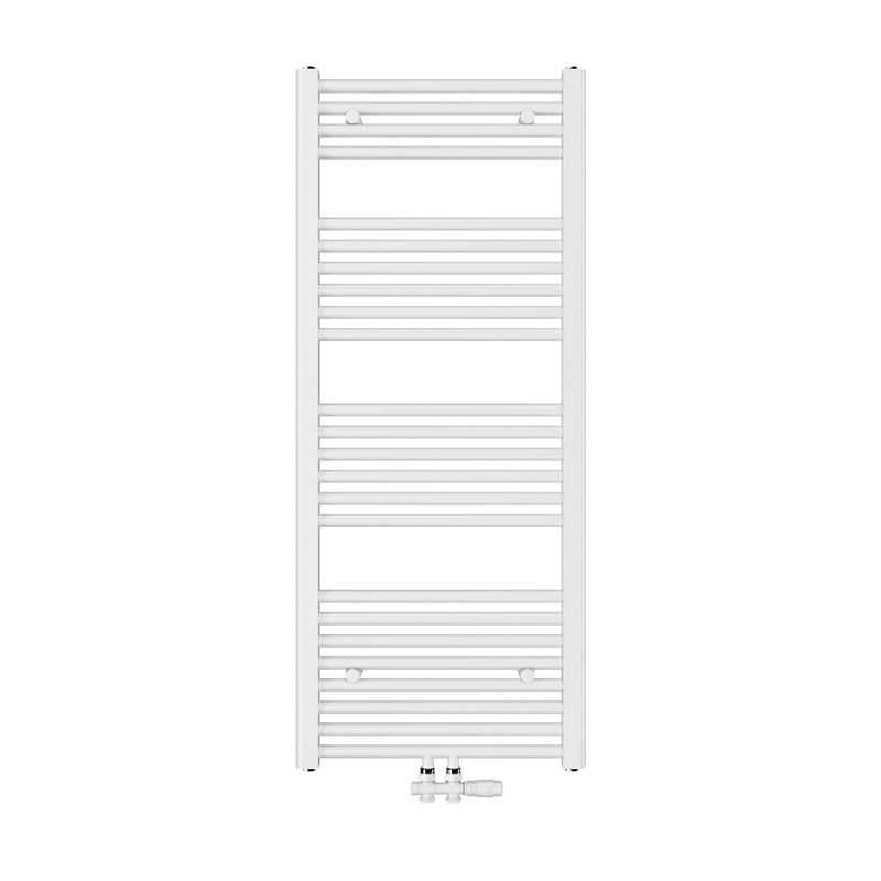 Grzejnik łazienkowy drabinkowy EMKE biały 1200 x 500 mm 513 W  1 szt.