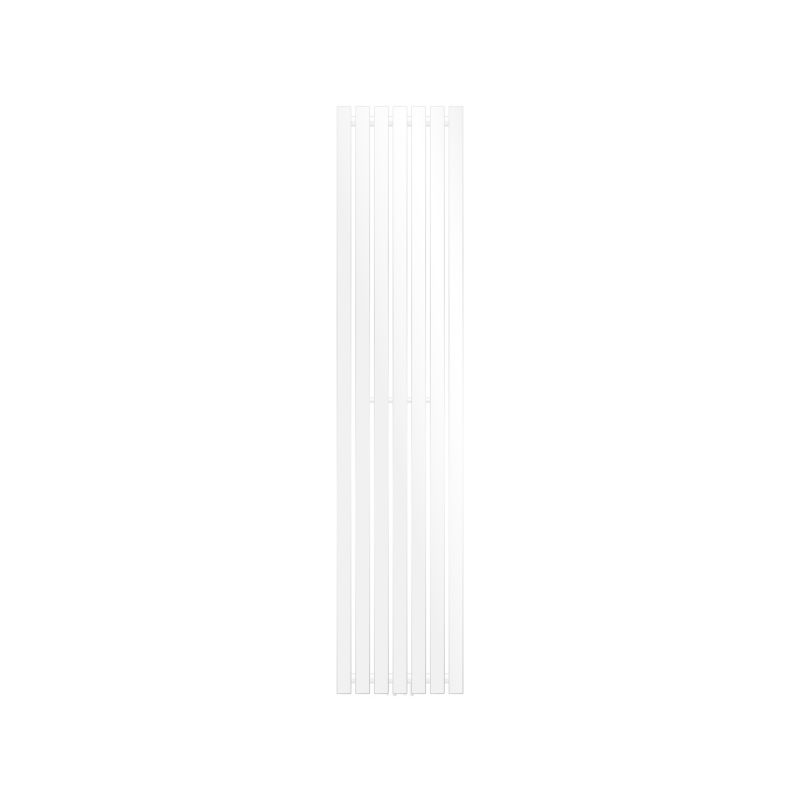 Grzejnik łazienkowy LuxeBath Stella biały płytowy suszarka ręczników podgrzewacz pionowy panelowy dekoracyjny 370 x 1800 mm 1 szt