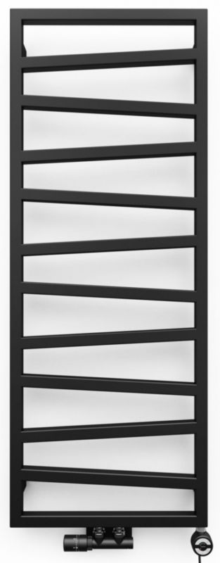 Grzejnik łazienkowy Terma Zigzag 1545 x 500 mm biały stalowy 1 szt.