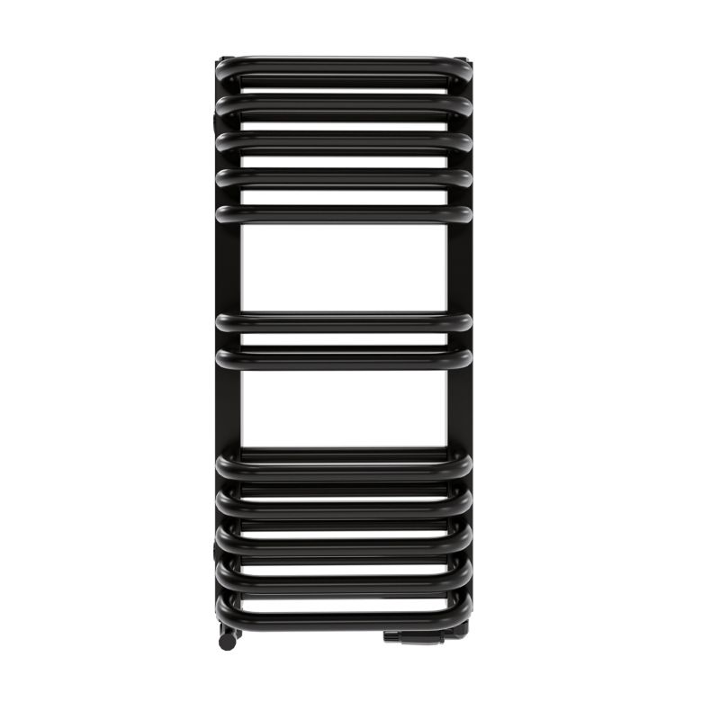 Grzejnik dekoracyjmy Luxrad Stark 64 x 30 cm czarny
