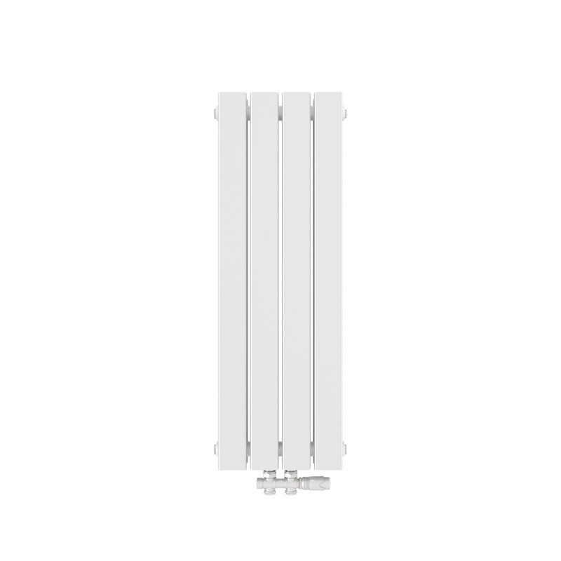 Grzejnik dekoracyjny EMKE płaski dwuwarstwowy centralny biały 90 x 30,4 cm 559W 1 szt.